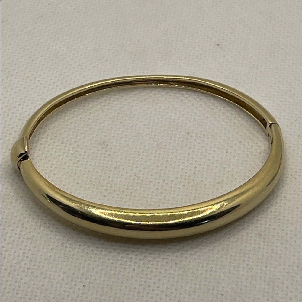Retired Mejuri 925 Sterling Gold Vermeil Dome Bracelet